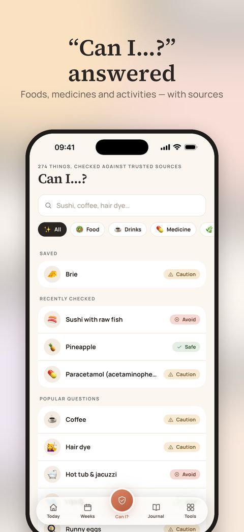 Marigold app screen