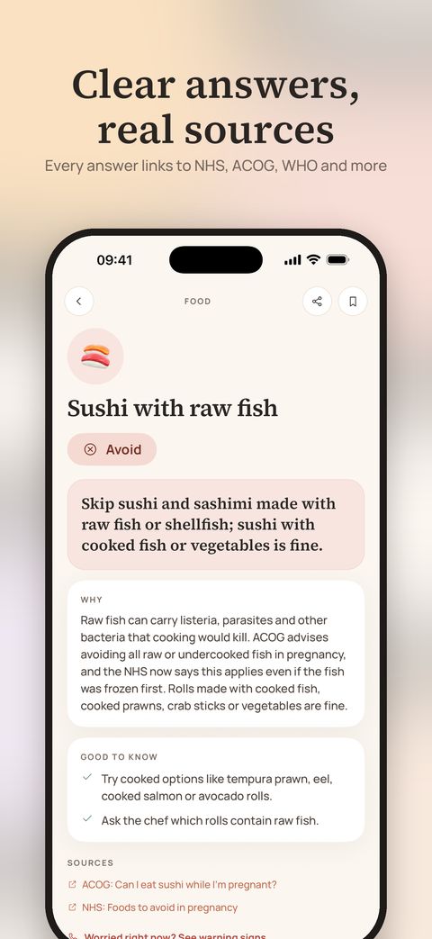 Marigold app screen