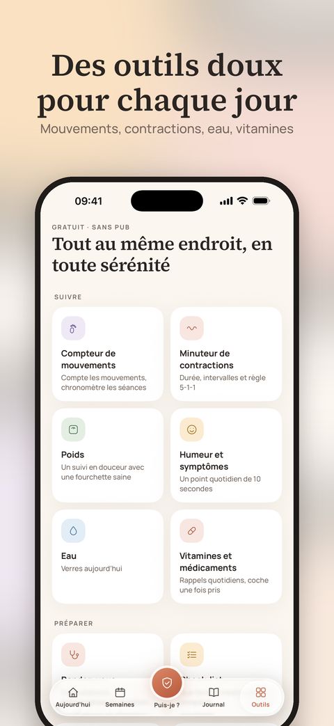 Écran de l’app Marigold