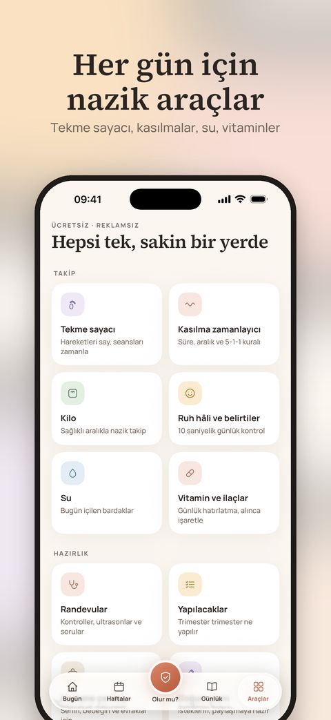 Marigold uygulama ekranı